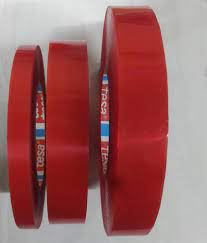 Tesa Double Sided Tape Polyester 15 - 20 m 20 - 40 mm Red_1