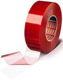 Tesa Double Sided Tape Polyester 15 - 20 m 20 - 40 mm Red_0