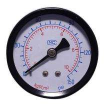 JAPSIN INSTRUMENTATION Pressure Gauge -15 to 0 psi 1/2 inch BSP_0
