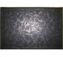 Floor Mats Pin Rubber 40 x 60 cm Black_0