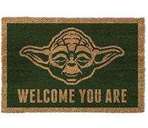 Rectangular Coir Designer Doormat 35 x 30 Inch  Brown & Dark Green_0