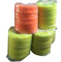 Chetak Monofilament yarn Cleaning Scrubber 15x10 cm Yellow, Orange_0