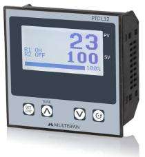 multispan Digital Microprocessor Based Temperature Indicator PTC L12A-M1 universal 1000 to 1767 Deg.C_0