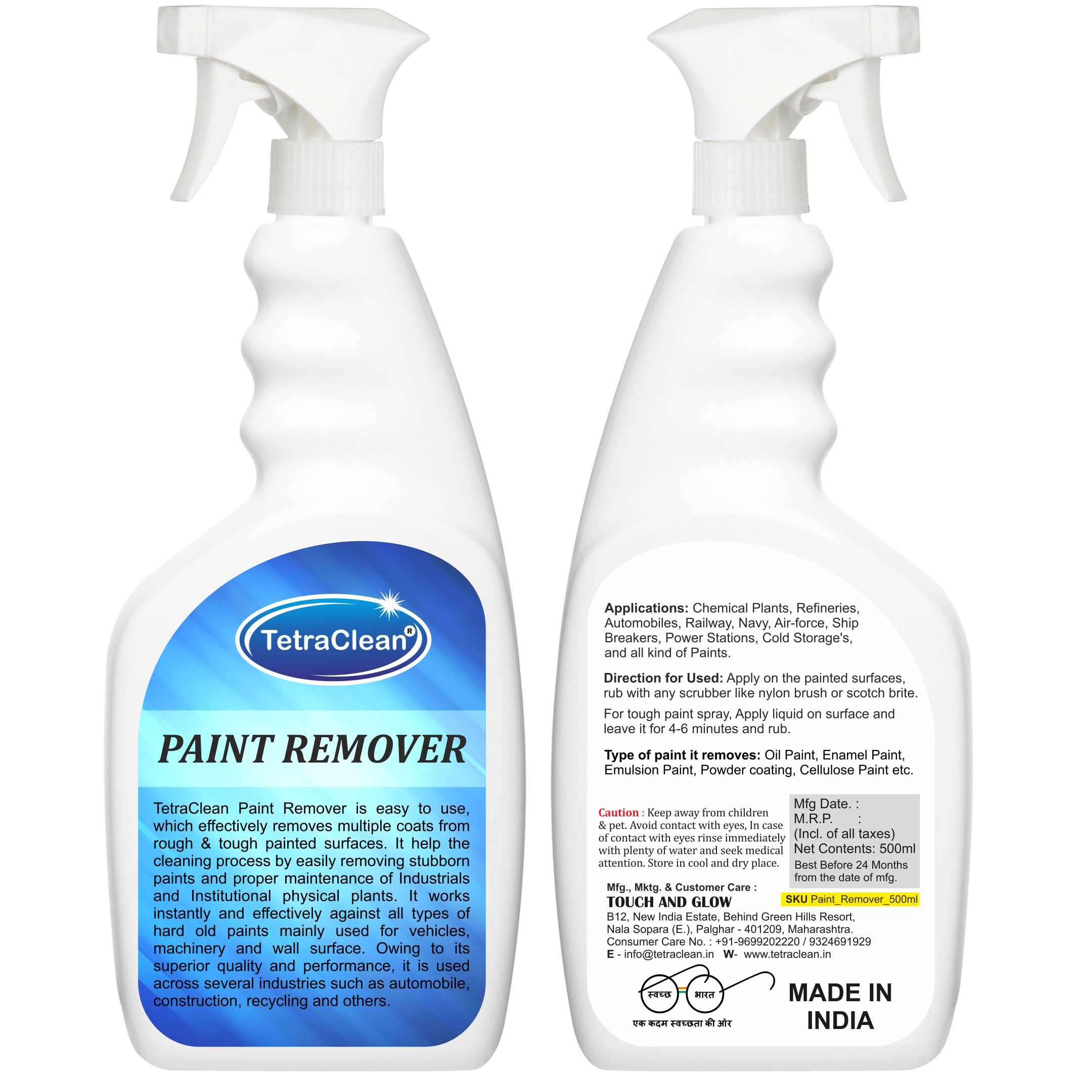 TetraClean Paint Removers 500ml_2