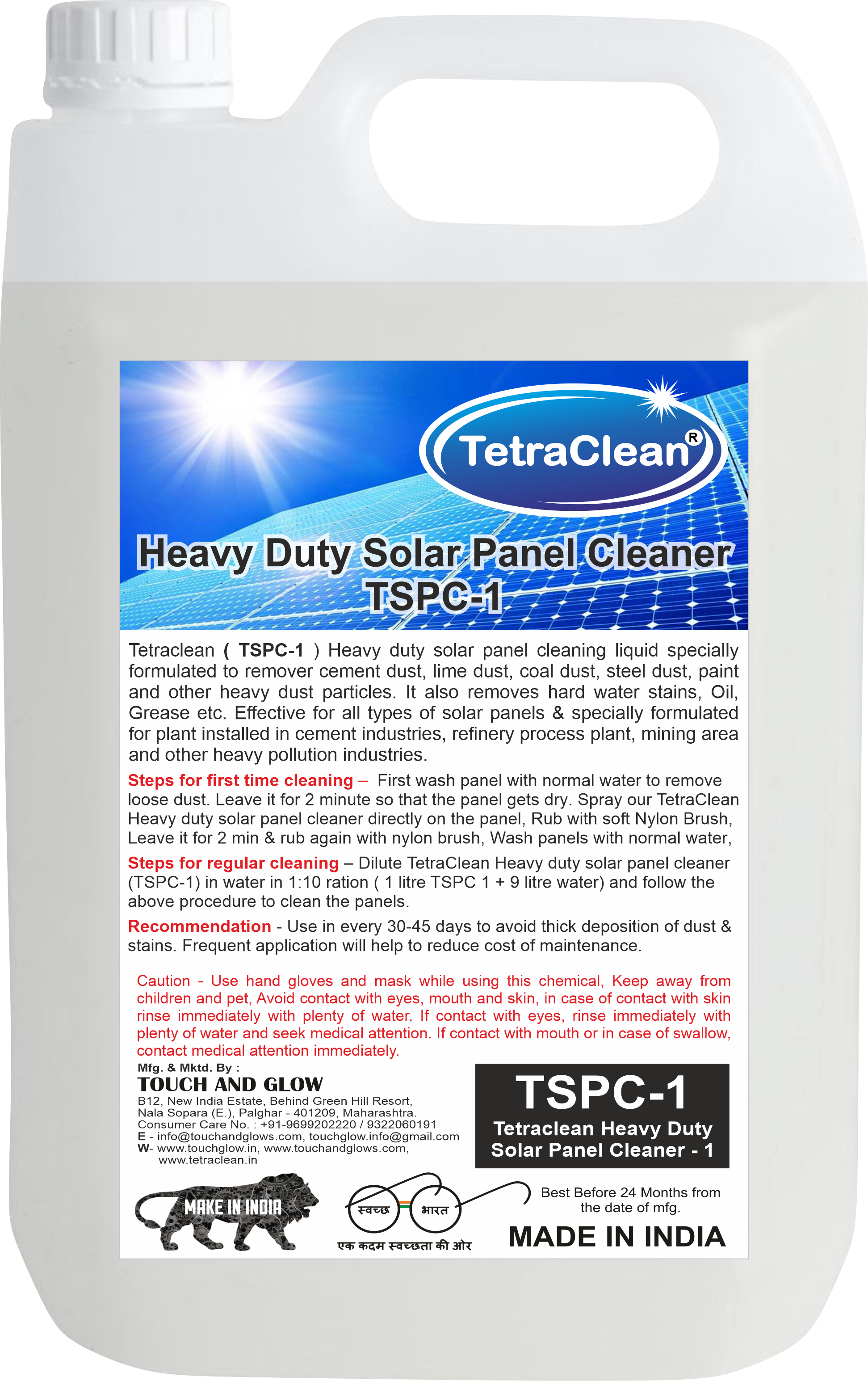 TetraClean Liquid Cleaners 002 Solar Panel_0