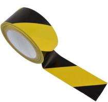 Twin Tech Zebra PVC Floor Marking Tape 48 mm_0