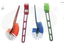 Abi Filament PP DH Article Toilet Cleaning Brush Plastic Handle Blue, Brown, Red, Green_0