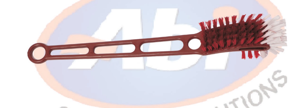 Abi Filament PP Karishma Article Toilet Cleaning Brush Plastic Handle Brown_0