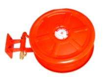 FIRE FIGHTERS ENGINEERING 01 Rubber Braided Mild Steel Swing Manual Fire Hose Reel_0