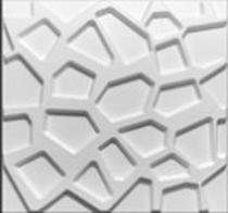 SAI INTERIORS 3D 12 x 12 inch White Matt PVC Tile_0