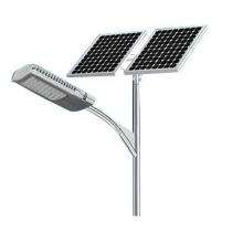 YA LIGHT Cool White LED Mild Steel 25 Ah Solar Street Light_0