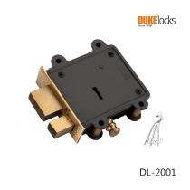 DUKE Mild Steel and Brass Lever Combination Key Door Locks DL2001_0