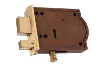 DUKE Mild Steel and Brass Lever Combination Key Door Locks DL2005_0