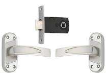 DUKE SS, Brass and Zinc Latch Door Locks MBH1001SS_0