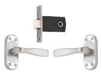 DUKE SS, Brass and Zinc Latch Door Locks MBH1004SS_0