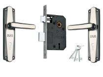 DUKE SS, Brass and Mild Steel Lever Combination Key & Latch Door Locks MH609BSKY_0