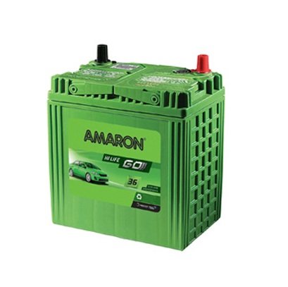AMARON Go 38B20R/L Car 12 V 35 Ah Lead Acid Batteries_0