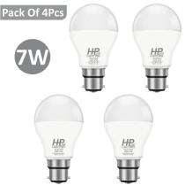 HP LED LIGHTING 7 W Cool White B22 4 piece LED Bulbs_0