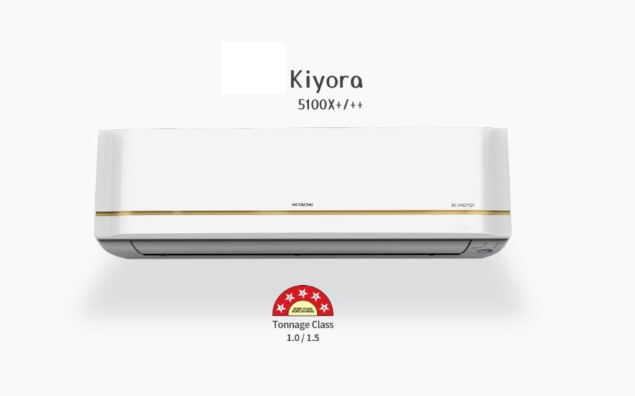 HITACHI 1 ton Split Inverter RSRG512HEEAP 5 Star White Room Air Conditioner_0