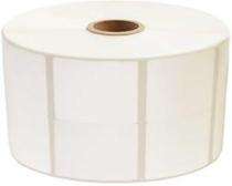 Barcode Chromo Paper Self Adhesive Label 10 x 15 mm White_0