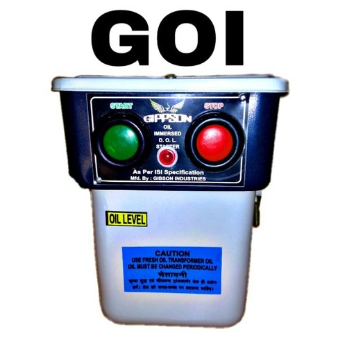 GIPPSON DOL, Oil Immersed Three Phase 10 A 440 V Motor Starter_0