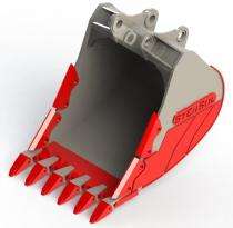 Excavator Bucket SES-BKT-HD-WL-1200 JCB  Model_0