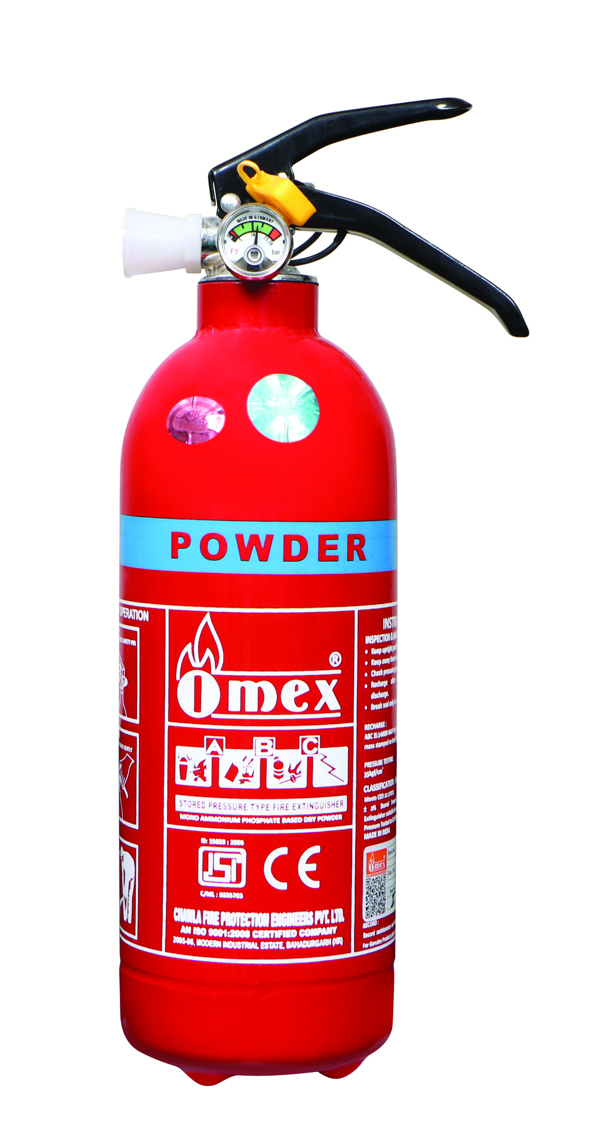 Omex 1 kg Dry Powder Fire Extinguishers_0