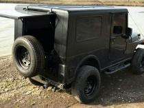 Roof Rails Thar Metal Black_0
