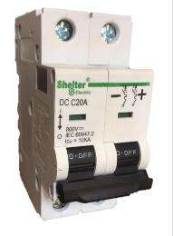 Shelter DC102P16C Double Pole 16 A C MCB_0