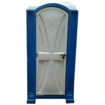 SANTOSH ENTERPRISES FRP 7 - 8 ft Portable Toilet Cabin Blue and White_0