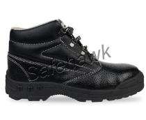 SAFEHAWK STORME Synthetic Leather Steel Toe Safety Shoes Black_0