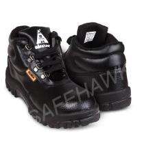 SAFEHAWK AURA Leather Steel Toe Safety Shoes Black_0