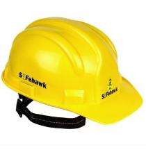 SAFEHAWK HDPE Yellow Ratchet Safety Helmets RATCHET_0