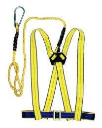 SAFEHAWK Polypropylene Half Body Screw, Scaffolding, Spring Safety Harness Standard Size_0