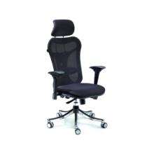 New Rathna Safes Executive Black 935 x 635 x 605 mm Plastic Office Chairs_0