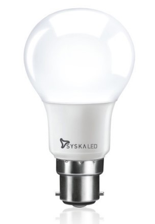 SYSKA LED 7 W Cool White B22 1 piece LED Bulbs_0