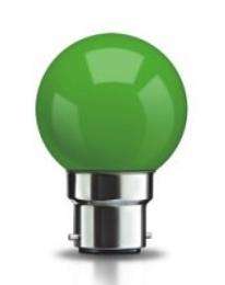 SYSKA LED 0.5 W Green B22 1 piece LED Bulbs_0