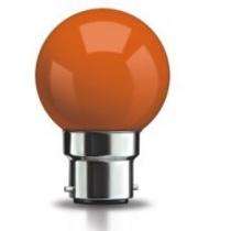 SYSKA LED 0.5 W Orange B22 1 piece LED Bulbs_0