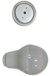 Turbo Lighting Aluminium & Polycarbonate B22 57mm LED Bulb Housing_0