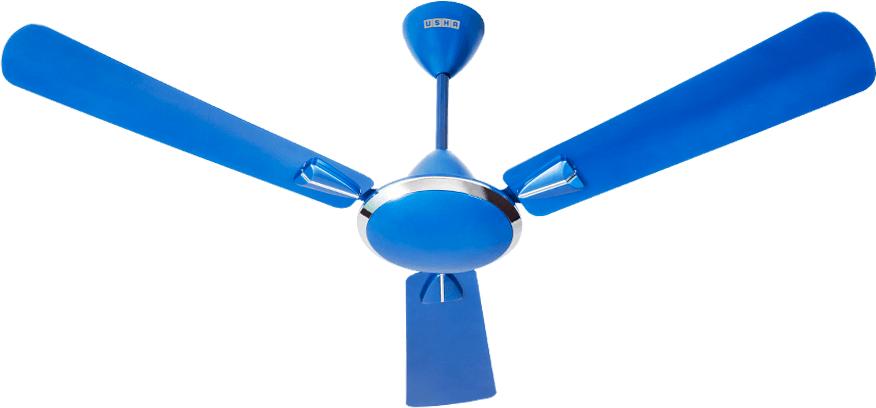 USHA 1200 mm 3 Blades 80 W Ultra Marine Ceiling Fans_0