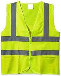 Nylon Safety Jackets L Radium Green_0