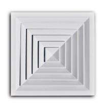 150 x 150 mm 4 way Ceiling Diffuser  Square_0