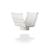 Aquastar UPVC White 320 mm Runner Drop Corrugated_0