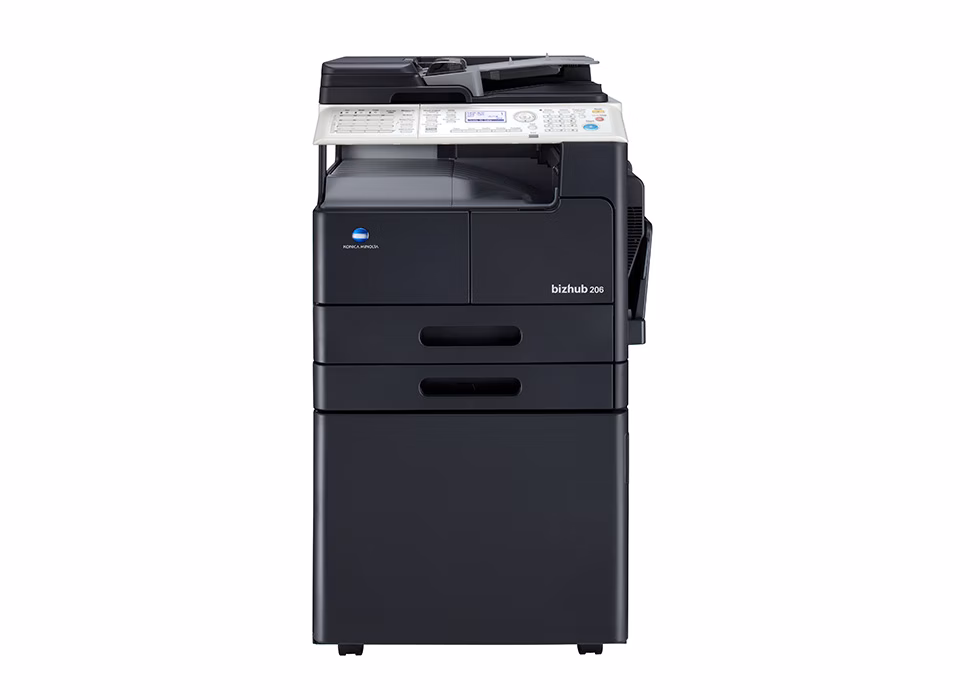Konica Minolta Photocopy Machine Bizhub 206 20 ppm 600 x 600 dpi 1350 Sheets_0