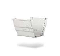 Aquastar White 320 mm UPVC Runner Nano Corrugated Square_0