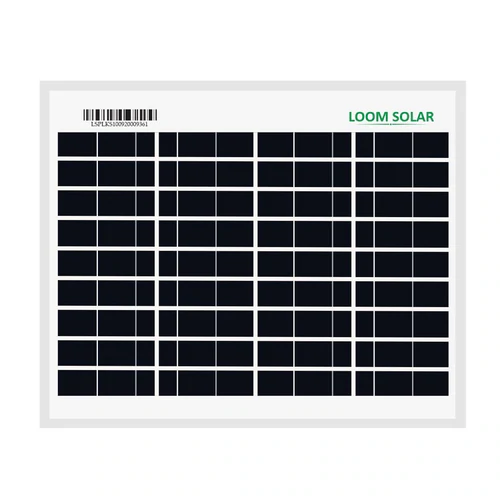 LOOM SOLAR 10 W 36 Cell Solar Panel_0