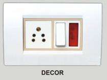 B'FIVE B-73D 3 Module White Modular Switch Plate Cover_0
