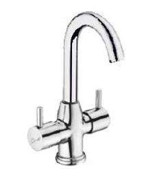 SCOTT Chrome Plated Central Hole Basin Mixer Faucet FLIRT_0