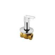 SCOTT Chrome Plated Concealed Stop Cock 20 mm Faucet CUBINO_0