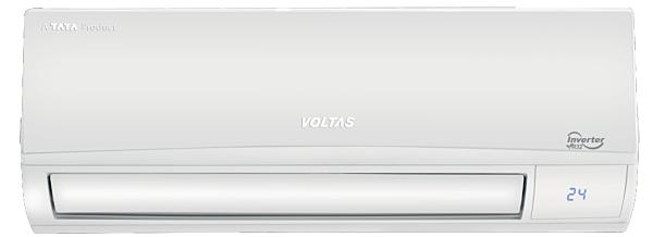 VOLTAS 1 ton Split Inverter 4502932-125 VDZX 5 Star White Room Air Conditioner_0